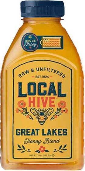 Local Hive Honey Local Hive Great Lakes Blend Raw & Unfiltered Honey