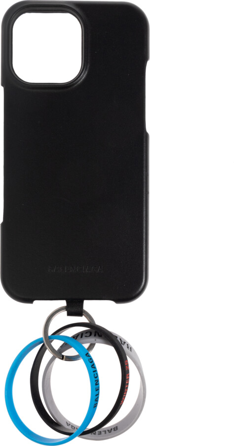 Balenciaga Case For IPhone 16 Pro Max  - Black