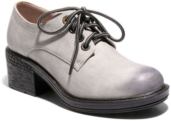 womens block heel oxfords