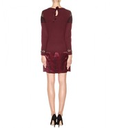Thumbnail for your product : Nina Ricci Cashmere sweater with lace