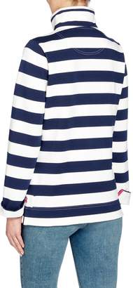 Joules Saunton High Neck Stripe Sweatshirt