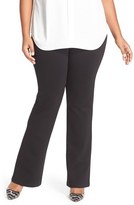 Thumbnail for your product : NYDJ Plus Size Women's 'Belinda' Pull-On Stretch Knit Bootcut Pants