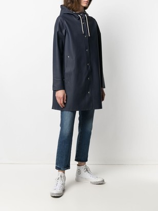 Stutterheim Mosebacke hooded raincoat