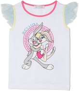Thumbnail for your product : MonnaLisa Looney Tunes print T-shirt