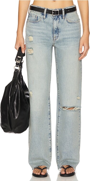 Triarchy Birkin Mid Rise Straight Leg