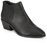 Thumbnail for your product : Joie Barlow Snake Embossed-Leather Ankle Boots
