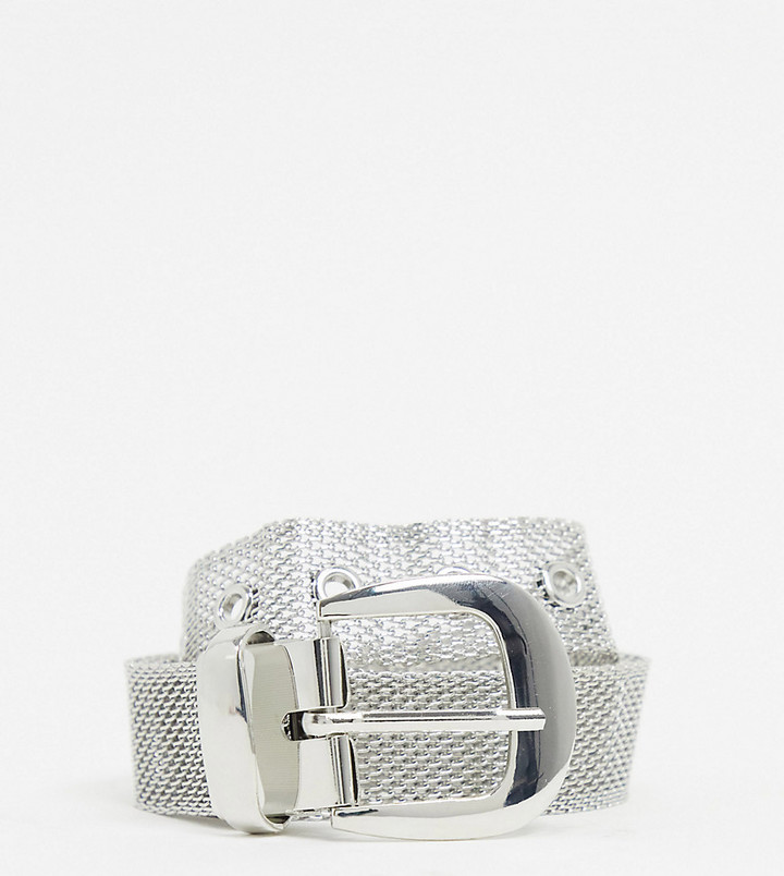 Silver Mesh Belt | Shop the world's largest collection of fashion 