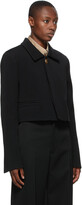 Thumbnail for your product : Bottega Veneta Black Wool Cropped Jacket