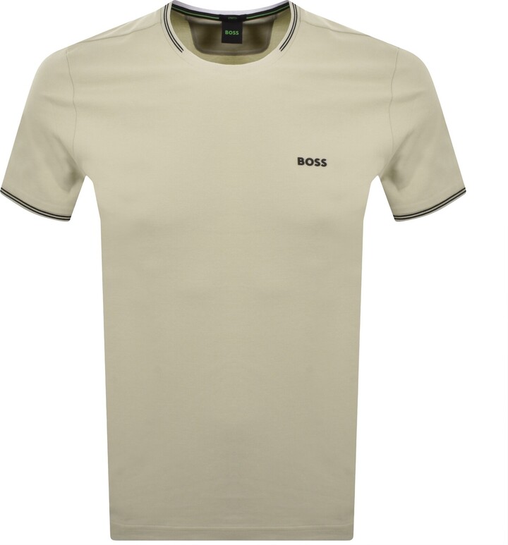 Boss Athleisure BOSS Taul T Shirt Light Beige