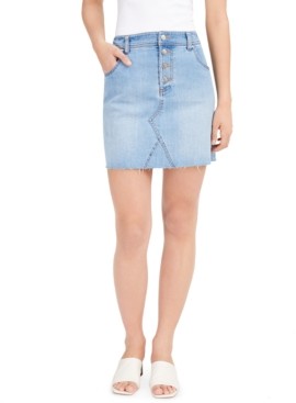 macys womens jean skirts