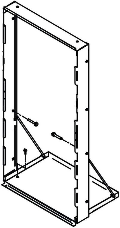 Elkay Mounting Frame for Single-Station In-Wall Refrigerated Bottle Filling Stations