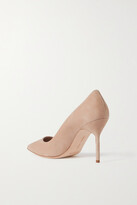 Thumbnail for your product : Manolo Blahnik Bb 90 Suede Pumps - Cream