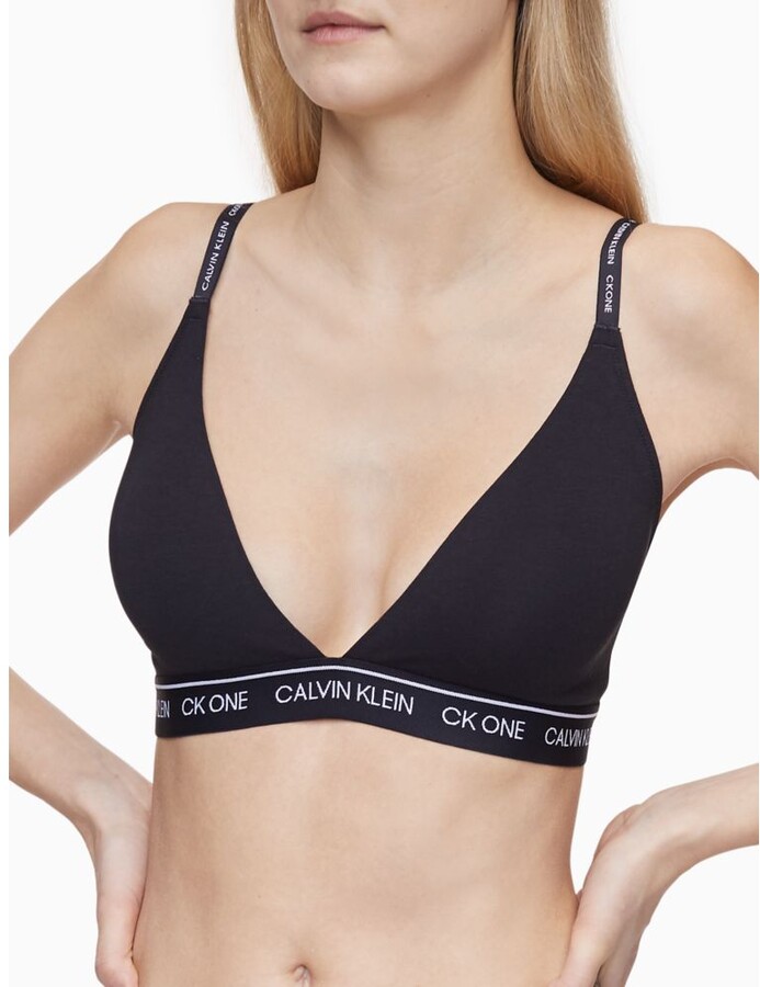 Calvin Klein Triangle Bra | Shop the world's largest collection of fashion  | ShopStyle