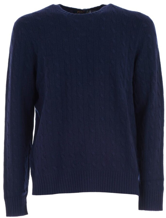 Polo Ralph Lauren Blue Men's Sweaters | Shop the world's largest 