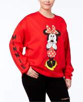 Thumbnail for your product : Hybrid Trendy Plus Size Minnie Mouse Graphic Sweatshirt