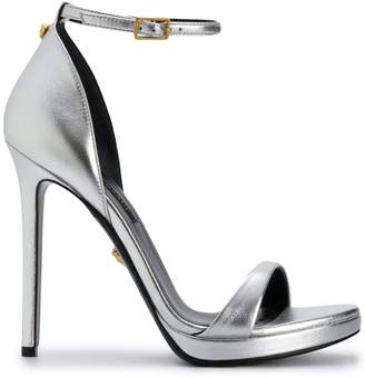 Versace metallic open-toe sandals