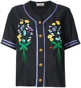 Thumbnail for your product : Muveil button embroidered shirt