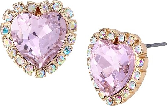 Light Pink Stone Earrings | ShopStyle