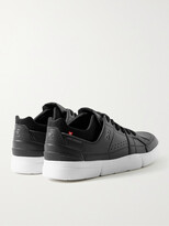 Thumbnail for your product : On The Roger Clubhouse Faux Leather And Mesh Tennis Sneakers
