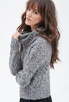 Thumbnail for your product : Forever 21 Oversized Turtleneck Sweater