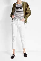Thumbnail for your product : AG Jeans AG Jeans Cropped Jeans with Distressed Detail