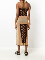 Thumbnail for your product : Jean Paul Gaultier Pre Owned Halter-Neck Sheer Dress