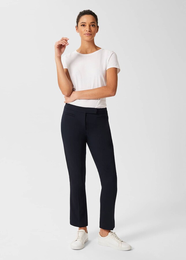 Hobbs London Annie Slim Trousers With Stretch - ShopStyle