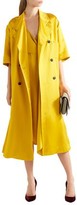 Thumbnail for your product : Victoria Beckham Draped Silk-Blend Satin Dress
