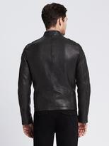 Thumbnail for your product : Banana Republic Black Leather Moto Jacket