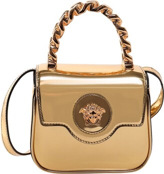 Versace Gold Handbags | ShopStyle