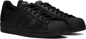adidas Black Superstar Sneakers