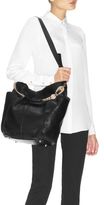 Thumbnail for your product : Jimmy Choo Anna  Glossy Deerskin Shoulder Bag