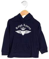 Thumbnail for your product : Ralph Lauren Girls' Hooded Knit Sweatshirt
