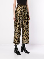 Thumbnail for your product : Petar Petrov Harell high waisted trousers