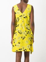 Thumbnail for your product : P.A.R.O.S.H. Split floral print dress