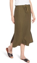 Thumbnail for your product : Eileen Fisher Women's Tencel & Linen Straight Skirt