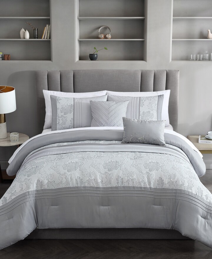 Hallmart Collectibles Kunal 9Pc. Comforter Set, Queen Bedding ShopStyle