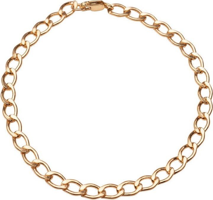 Etsy 14K Gold Filled Neptune Bracelet Simple Chain Link