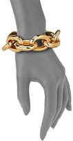 Thumbnail for your product : Kenneth Jay Lane Wide Chain Bracelet