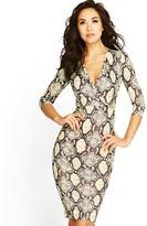 Thumbnail for your product : Myleene Klass Snake Print Jersey Dress