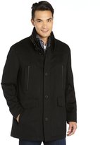 Thumbnail for your product : Andrew Marc New York 713 Andrew Marc black wool three quarter coat
