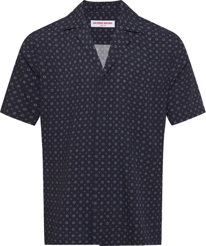 Orlebar Brown Maitan Solstice printed short-sleeve shirt