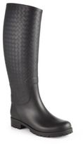 Thumbnail for your product : Bottega Veneta Intrecciato Rubber Rain Boots