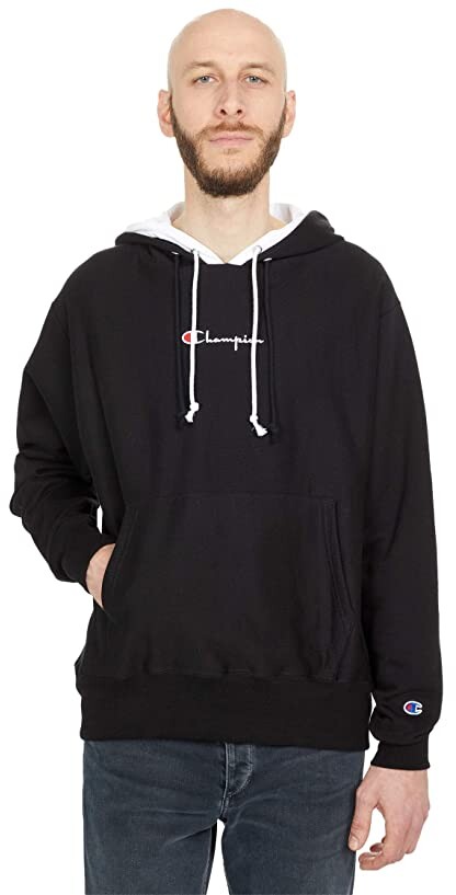 black hoodie without strings