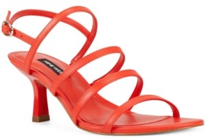 womens orange dress sandals