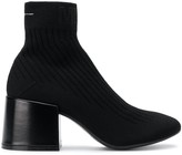 Thumbnail for your product : MM6 MAISON MARGIELA Heeled Sock Boots