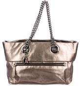 Thumbnail for your product : Christian Louboutin Metallic Leather Tote