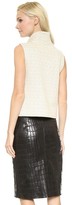 Thumbnail for your product : Yigal Azrouel Cut25 by Oversized Turtleneck Top