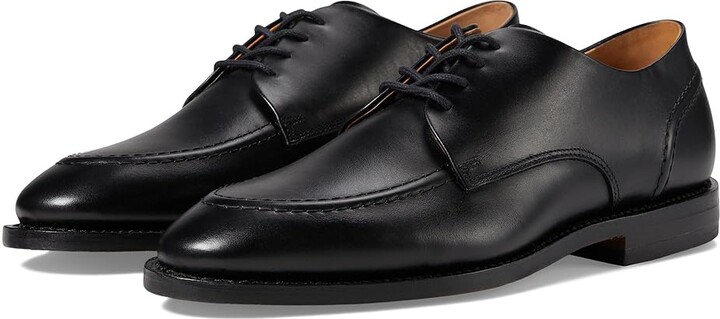 Allen Edmonds Raymond Apron-toe Derby Men's Lace Up Wing Tip Shoes Black Leather : 11.5 D (M), Lace/Leather