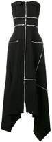 Thumbnail for your product : Yohji Yamamoto strapless zip-detail dress